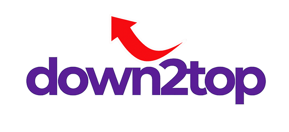 Down2Top Logo